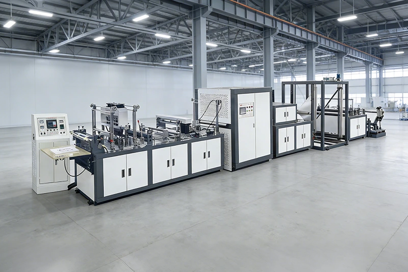 Quae sunt characteres sacculi non contexti machinarum faciendorum?